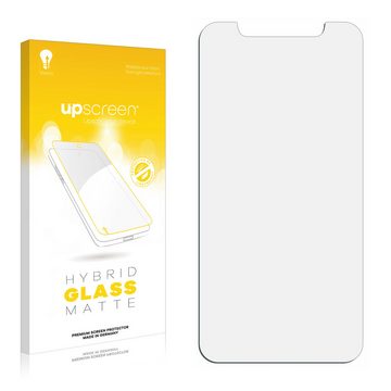 upscreen flexible Panzerglasfolie für Apple iPhone XR, Displayschutzglas, Schutzglas Glasfolie matt entspiegelt