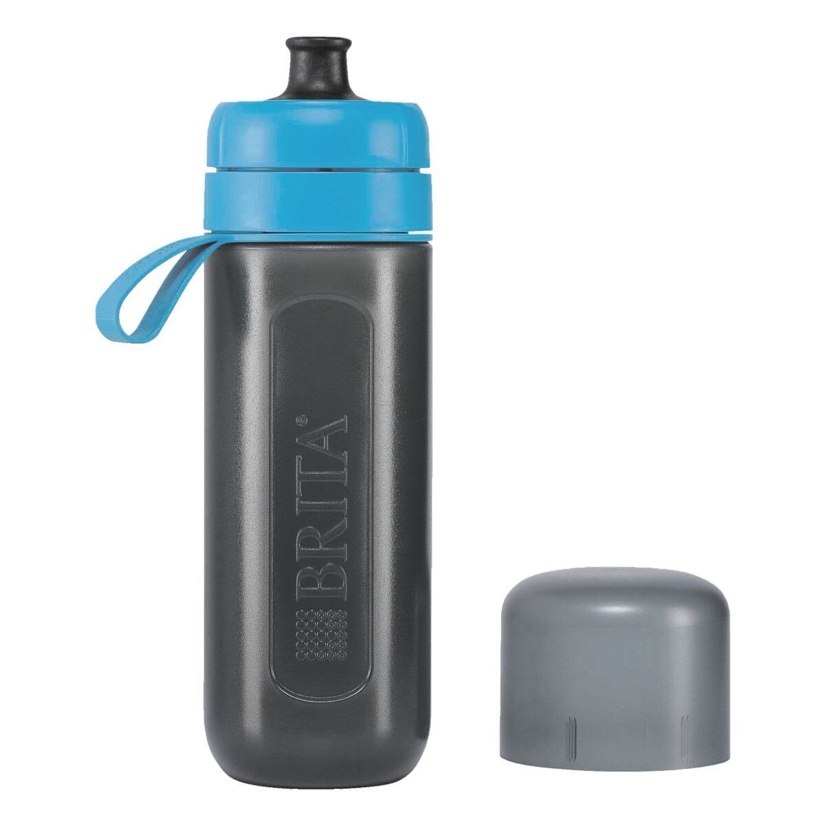 BRITA Trinkflasche Fill 600 Active, & ml Go Filter, fresh blue mit