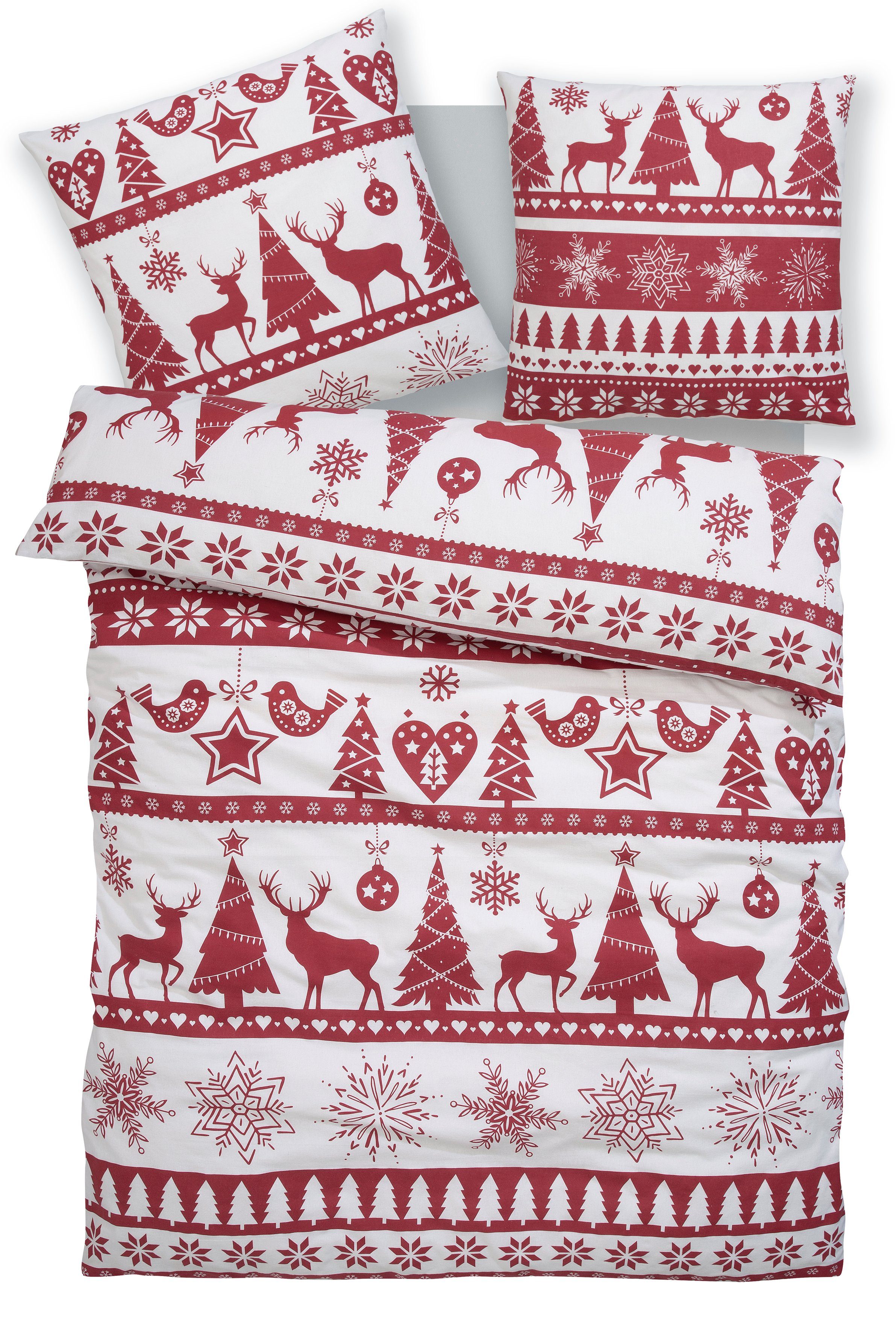 OTTO home Bettwäsche Sindbad in Gr. 135x200 oder 155x220 cm, ideal für Weih günstig online kaufen