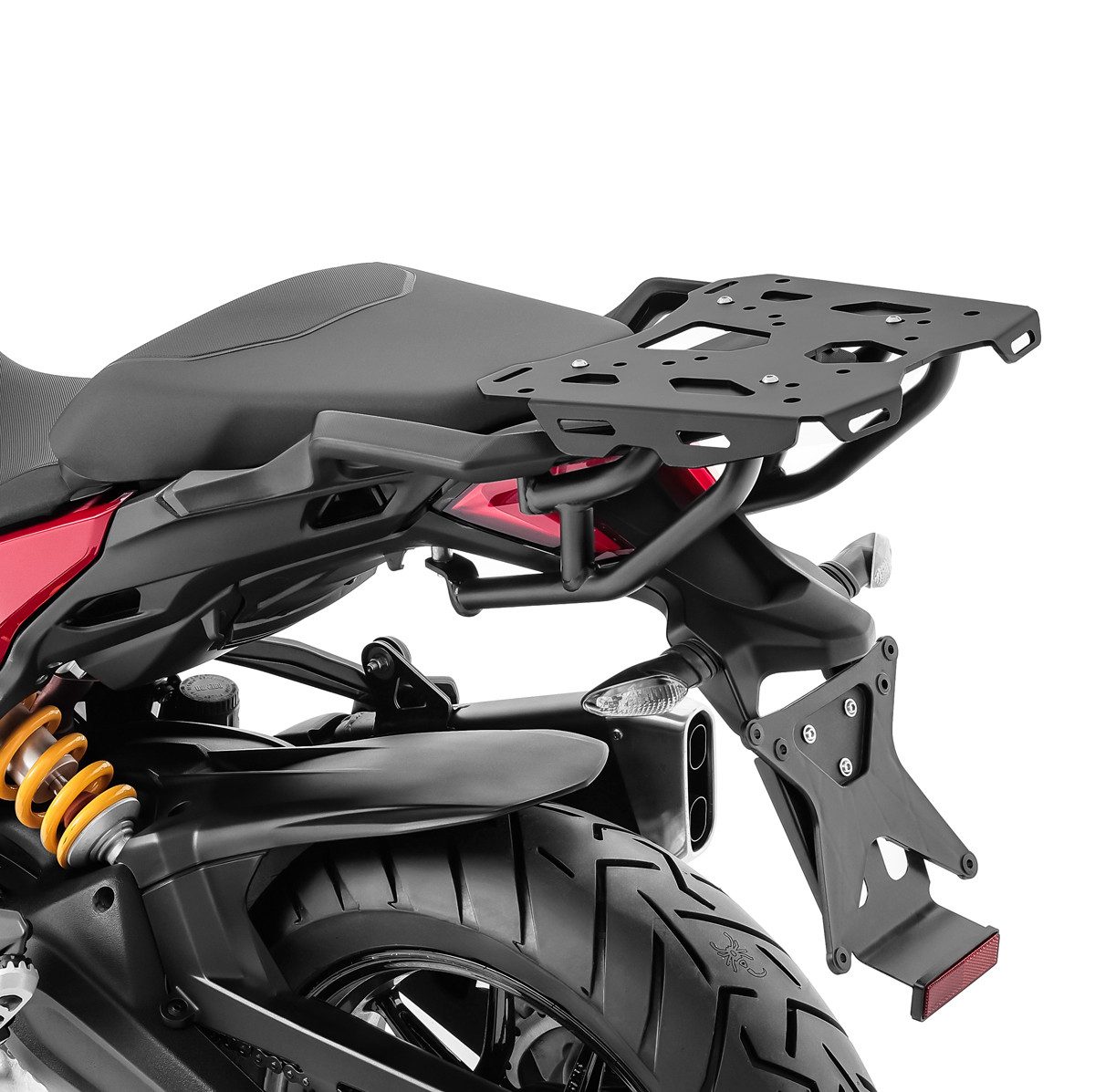 Bagtecs Koffer Gepäckbrücke für Ducati Multistrada V2 / S 22-24 Gepäckträger # SLP