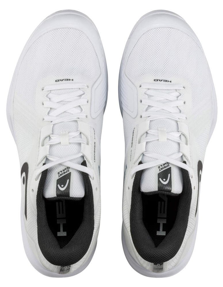 Head Sprint Team 4.0 Clay/Sandplatz 2025 weiss/schwarz Herren Tennisschuh