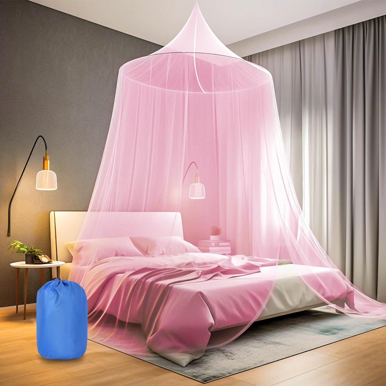 Moskitonetz Moskitonetz Bett weiß Doppelbett Einzelbett Betthimmel Reise