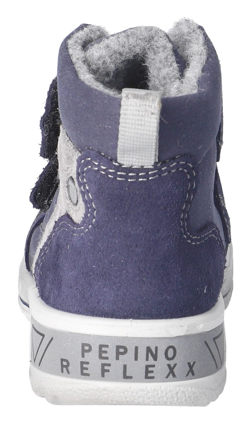 PEPINO by RICOSTA Janne 50 WMS: weit Lauflernschuh Klettstiefel, Winterboots mit Sympatex, Größenschablone zum Download
