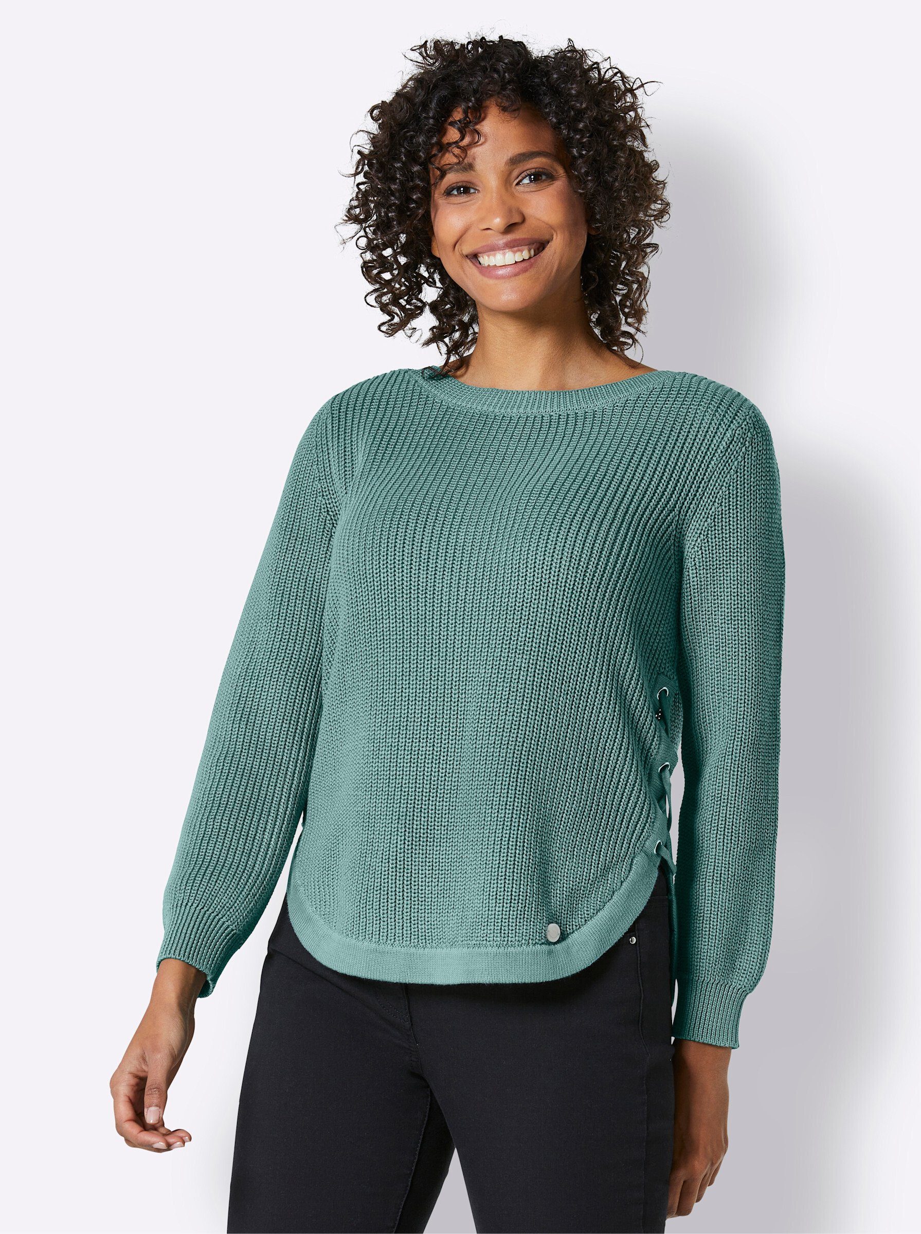 creation L Strickpullover jade | Strickpullover