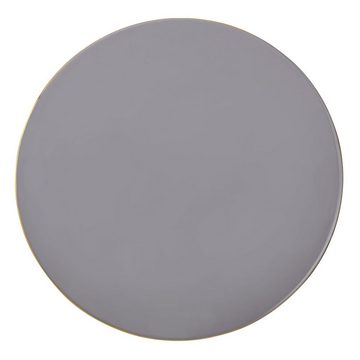 Casamia Beistelltisch Beistelltisch rund 45cm Dekotisch Sofatisch Glam Tisch Metall Emaille