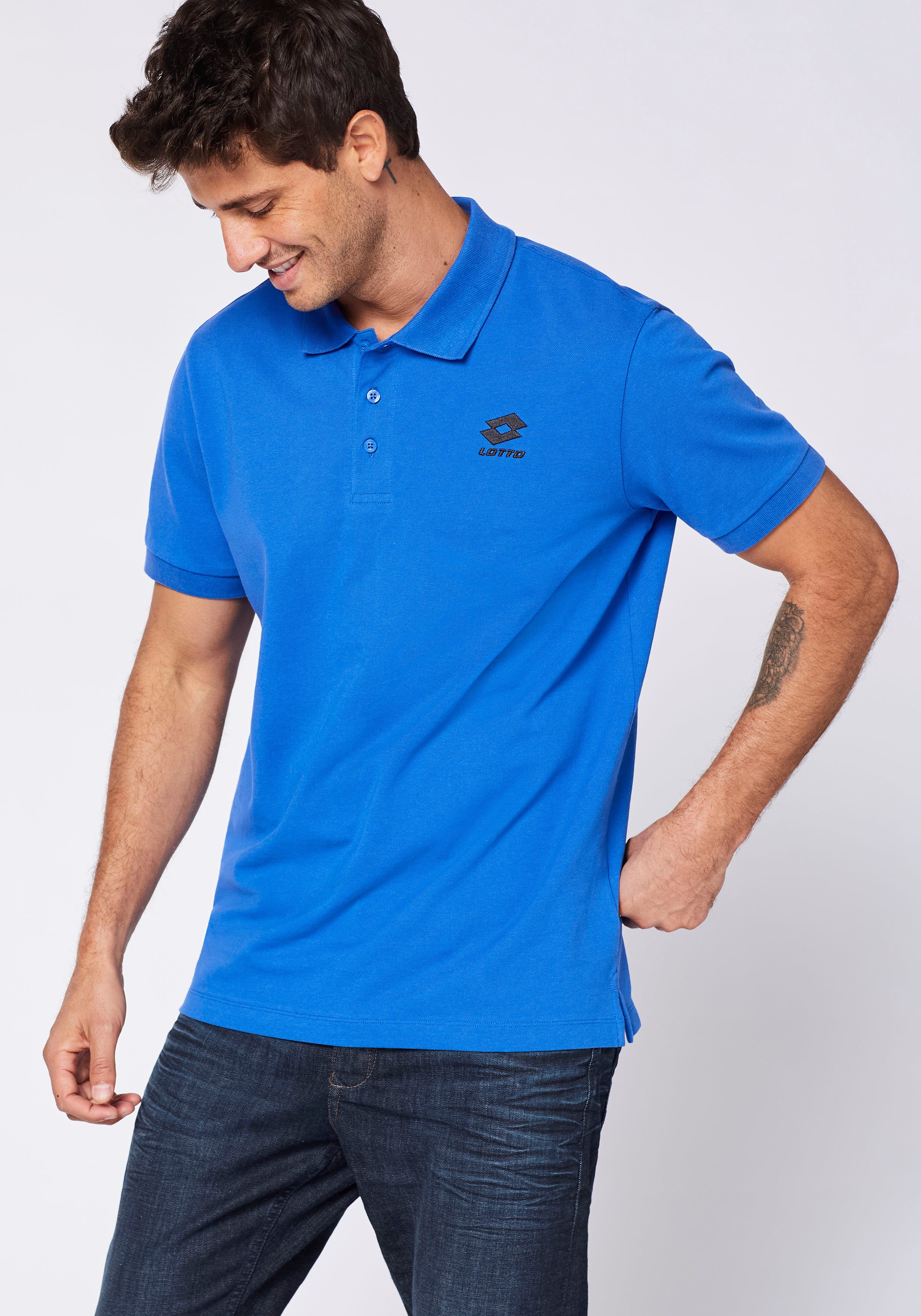 Lotto Poloshirt - in hochwertiger Baumwoll-Piqué Qualität