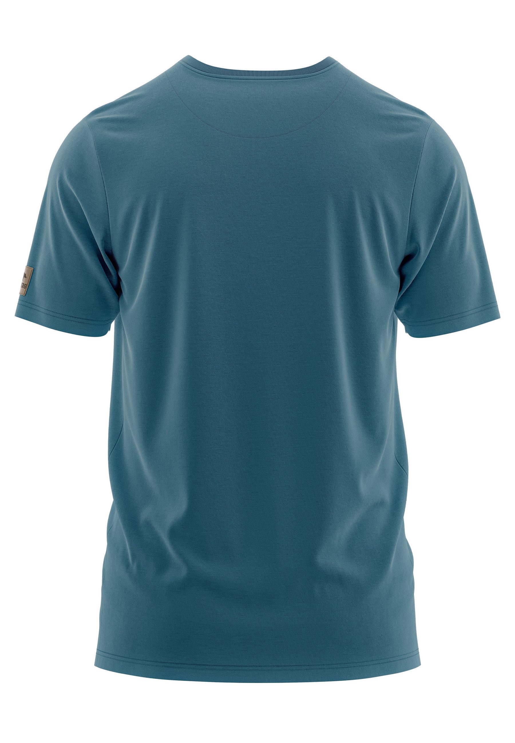 FORSBERG T-Shirt Finnson T-Shirt mit Brustlogo günstig online kaufen