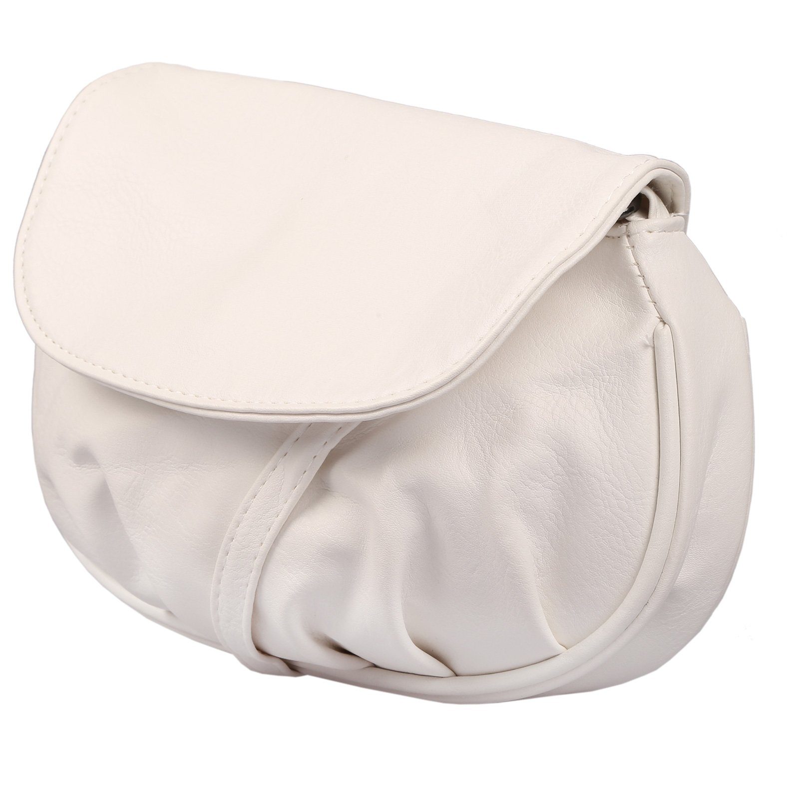 Christian Wippermann Umhängetasche Schultertasche Abendtasche Umhängetasche 19x15x6cm (einzeln), Überschlagtasche Kunstleder