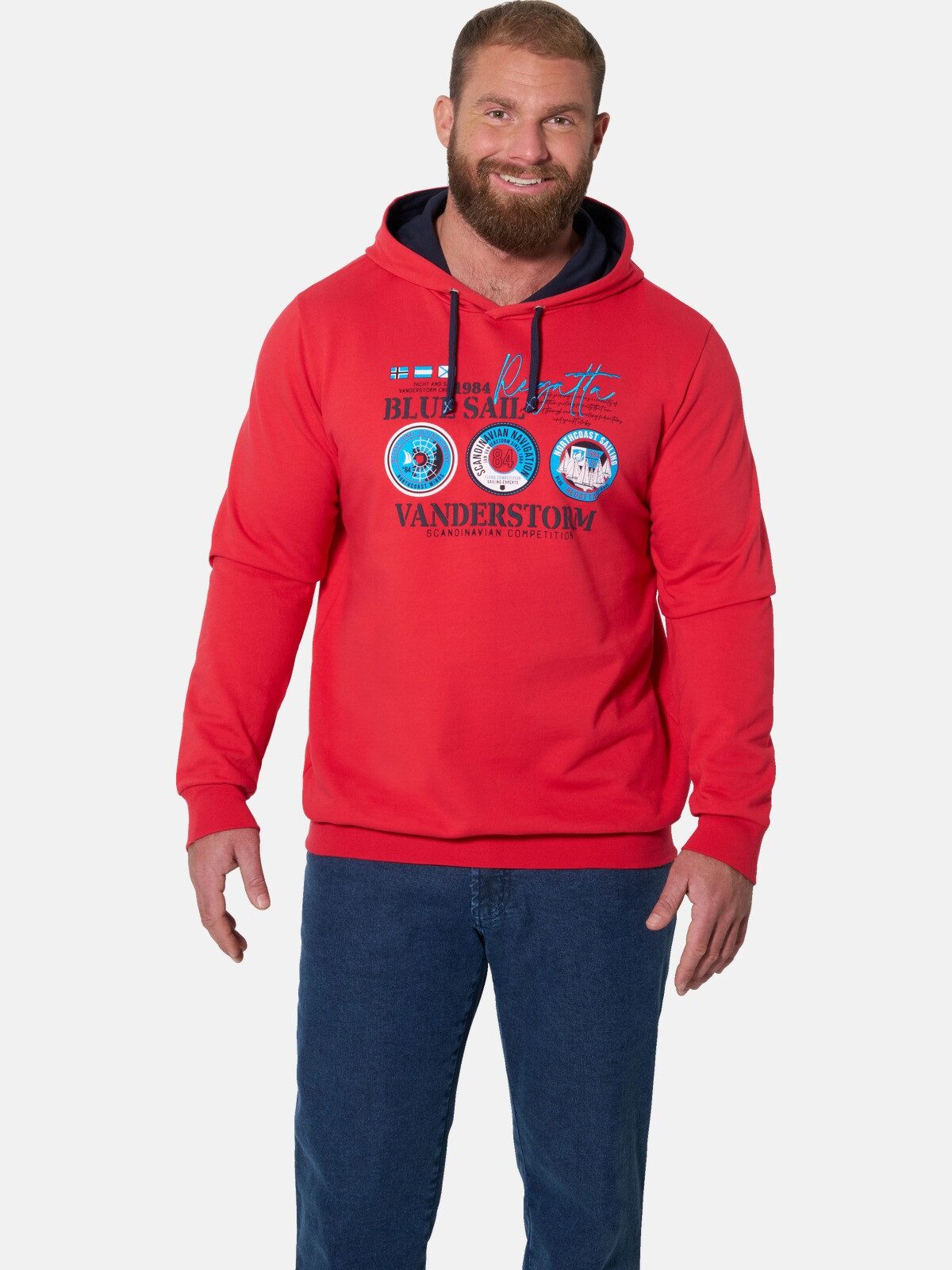 Jan Vanderstorm Kapuzensweatshirt WILMER