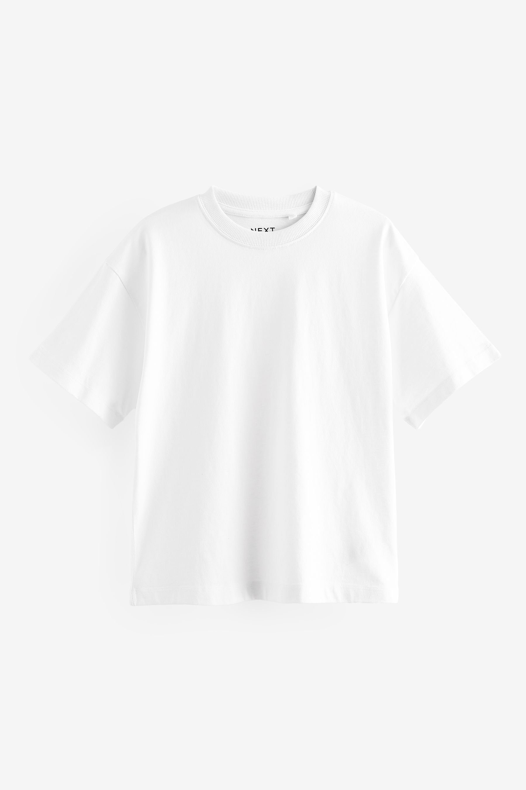 Next T-Shirt Oversize-Shirt mit kurzen Ärmeln (1-tlg)