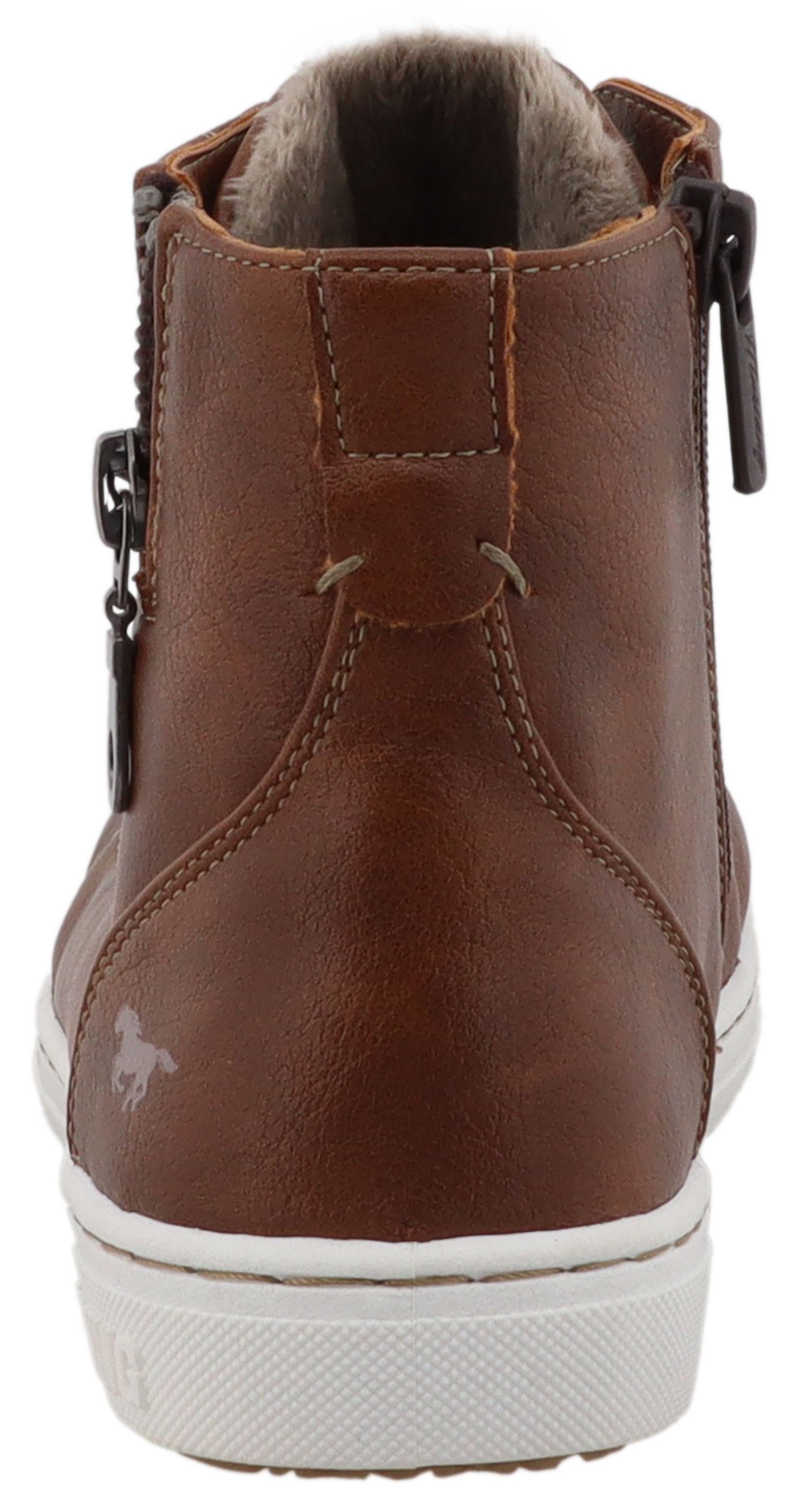 Mustang Shoes Tuala Winterstiefelette Schnürboots mit Reißverschluss günstig online kaufen