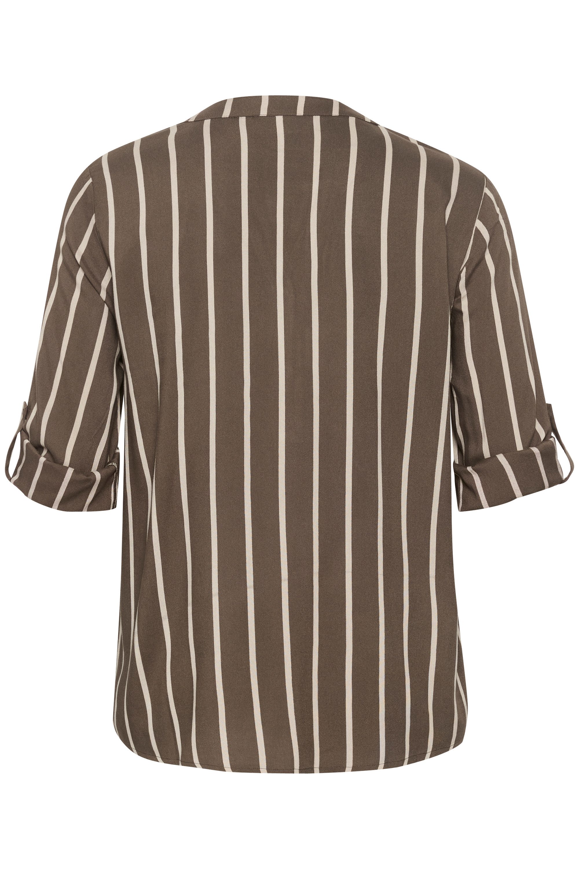 KAFFE Curve Langarmbluse Langarm-Bluse KCsida Große günstig online kaufen