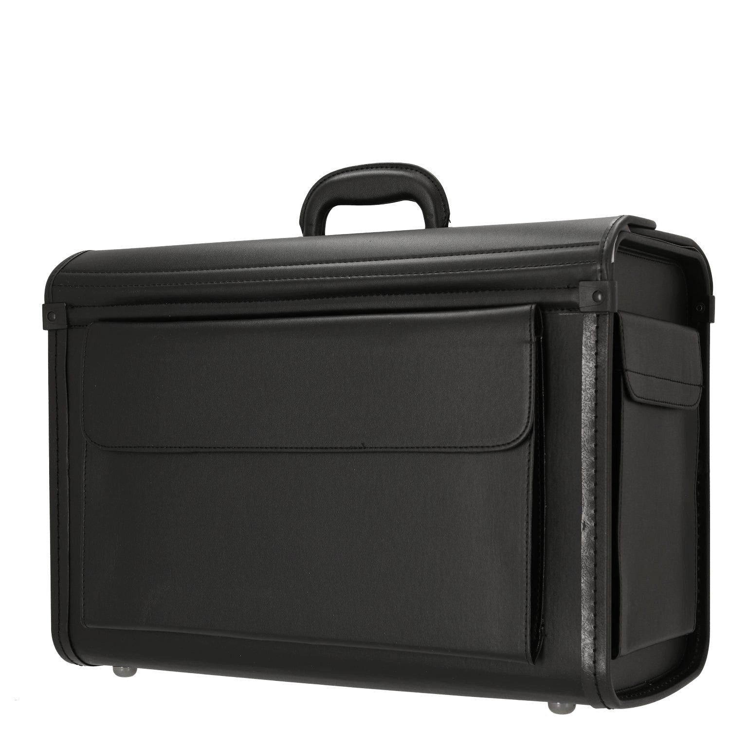 D&N Aktenkoffer Business - Pilotenkoffer 51 cm PU (schwarz)