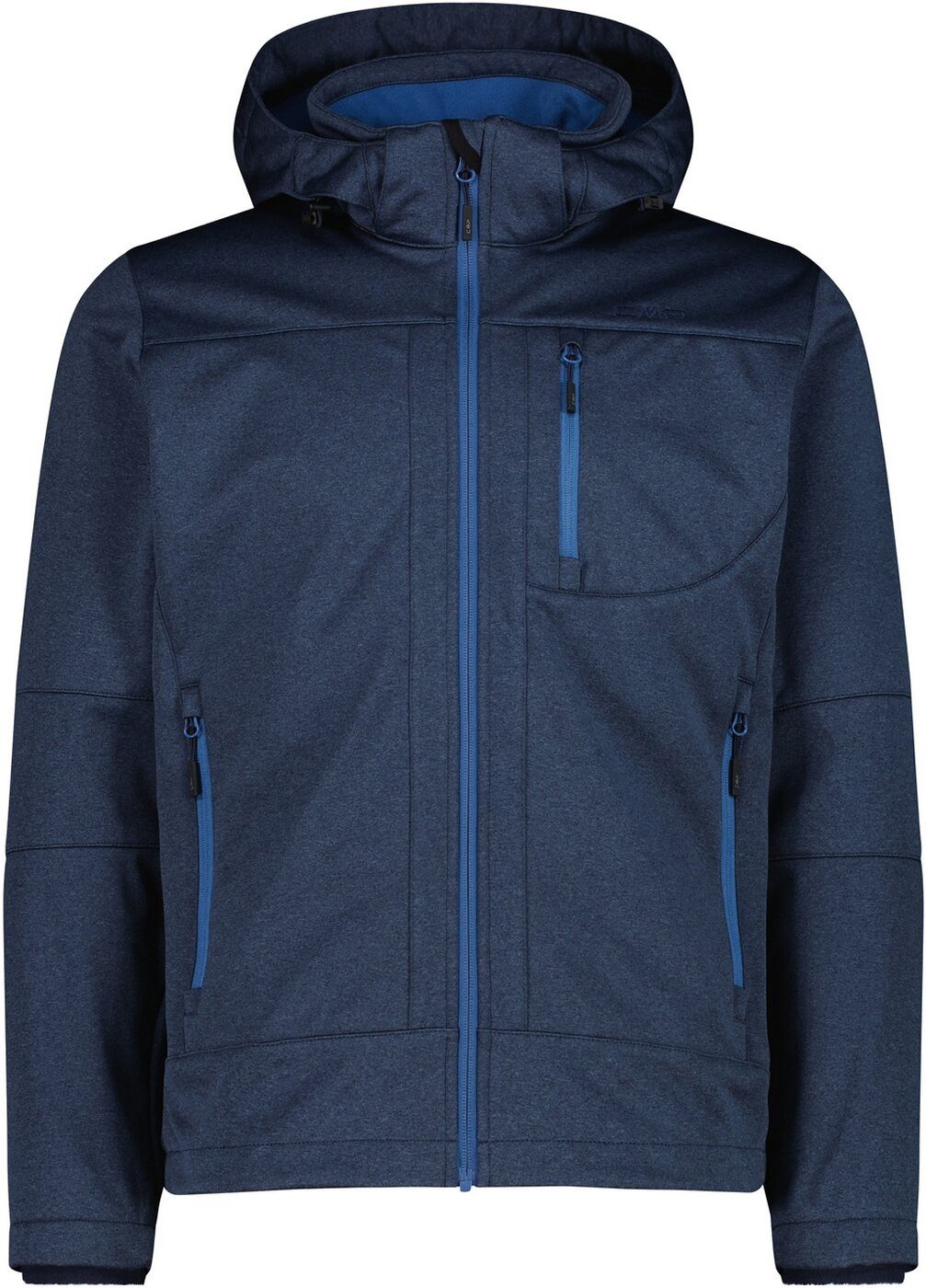 CMP Outdoorjacke MAN JACKET ZIP HOOD B.BLUE MEL-BLUESTONE günstig online kaufen