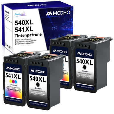 MOOHO »multipack ersetzt für CANON PG-540XL CL-541XL PG540XL« Tintenpatrone