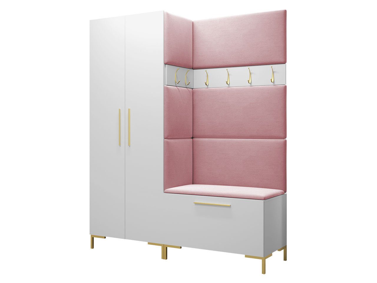 MIRJAN24 Garderoben-Set Zilion I, (Komplett-Set, Drehtürenschrank, günstig online kaufen