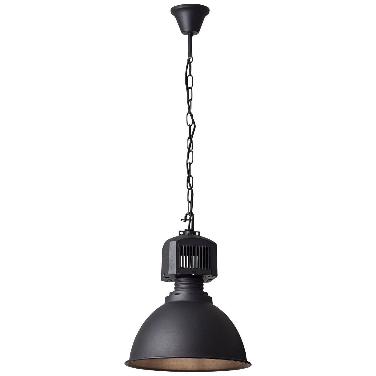 schwarz 39cm Brilliant Lampe Pendelleuchte Pendelleuchte 60W, Blake, E27, A60, geeignet fü Blake 1x