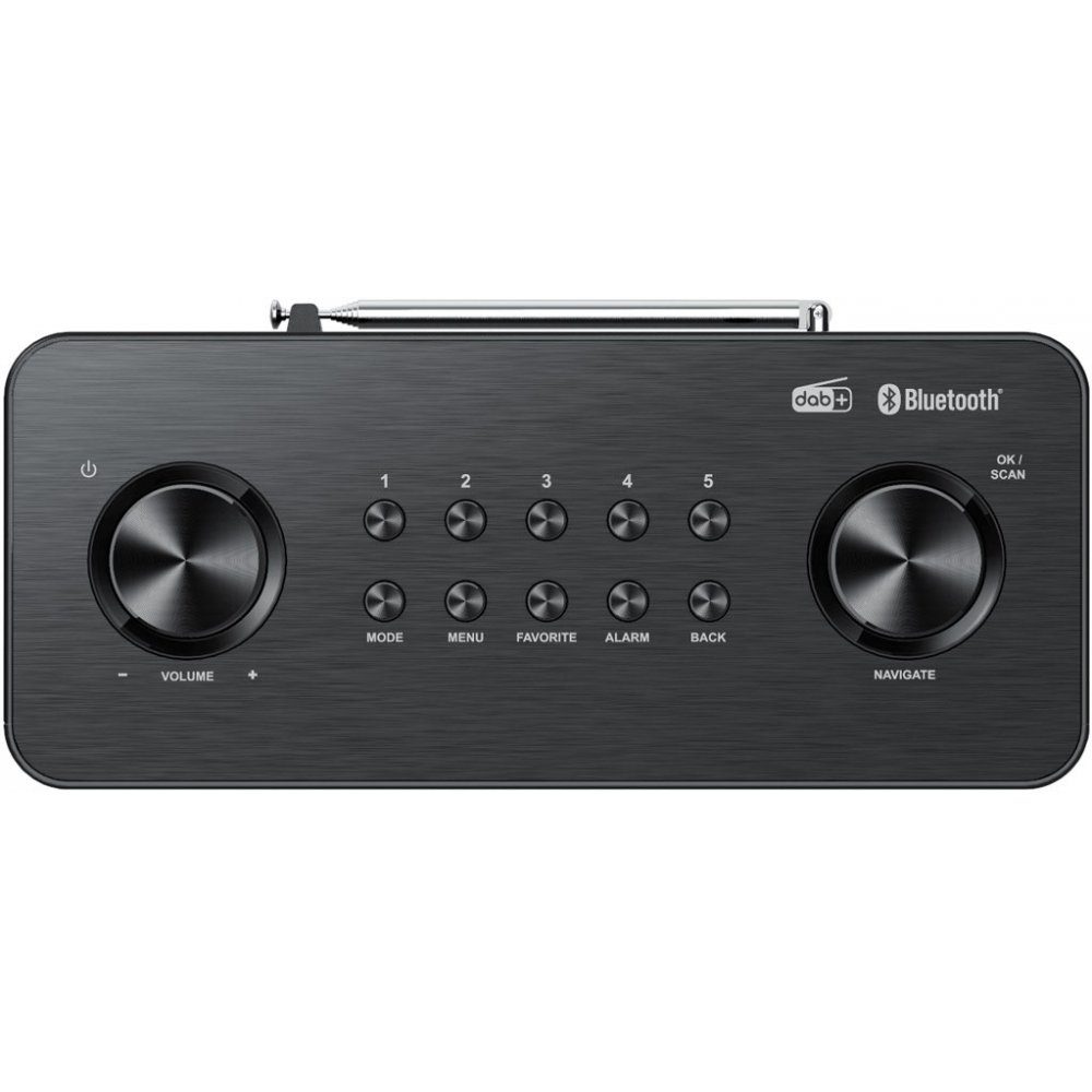 Kenwood CR-ST80DAB-B - Heimradio - schwarz Radio