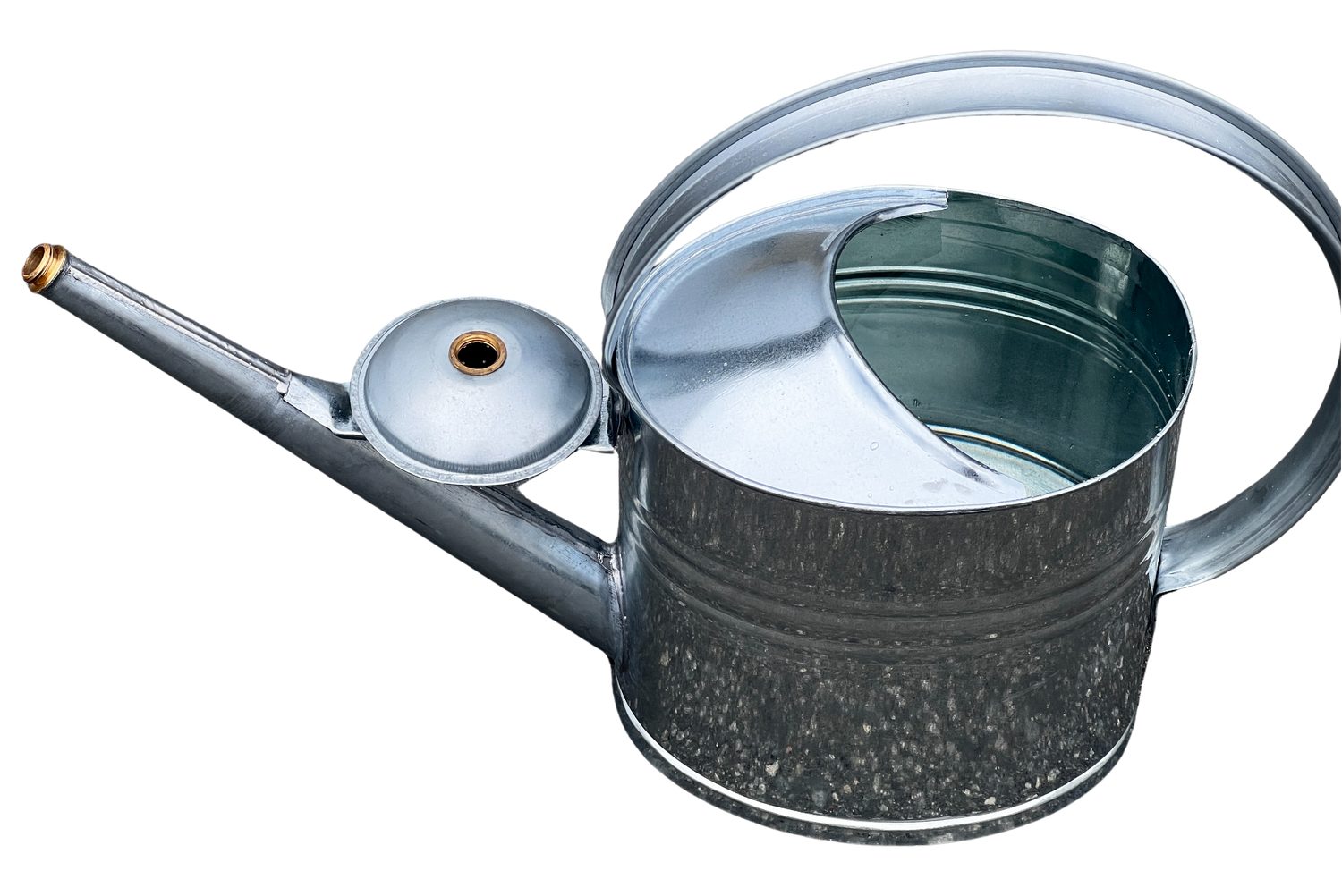 BURI Gießkanne Gießkanne 10 L Zinkgießkanne farbig Blumengießkanne Metallkanne Deko