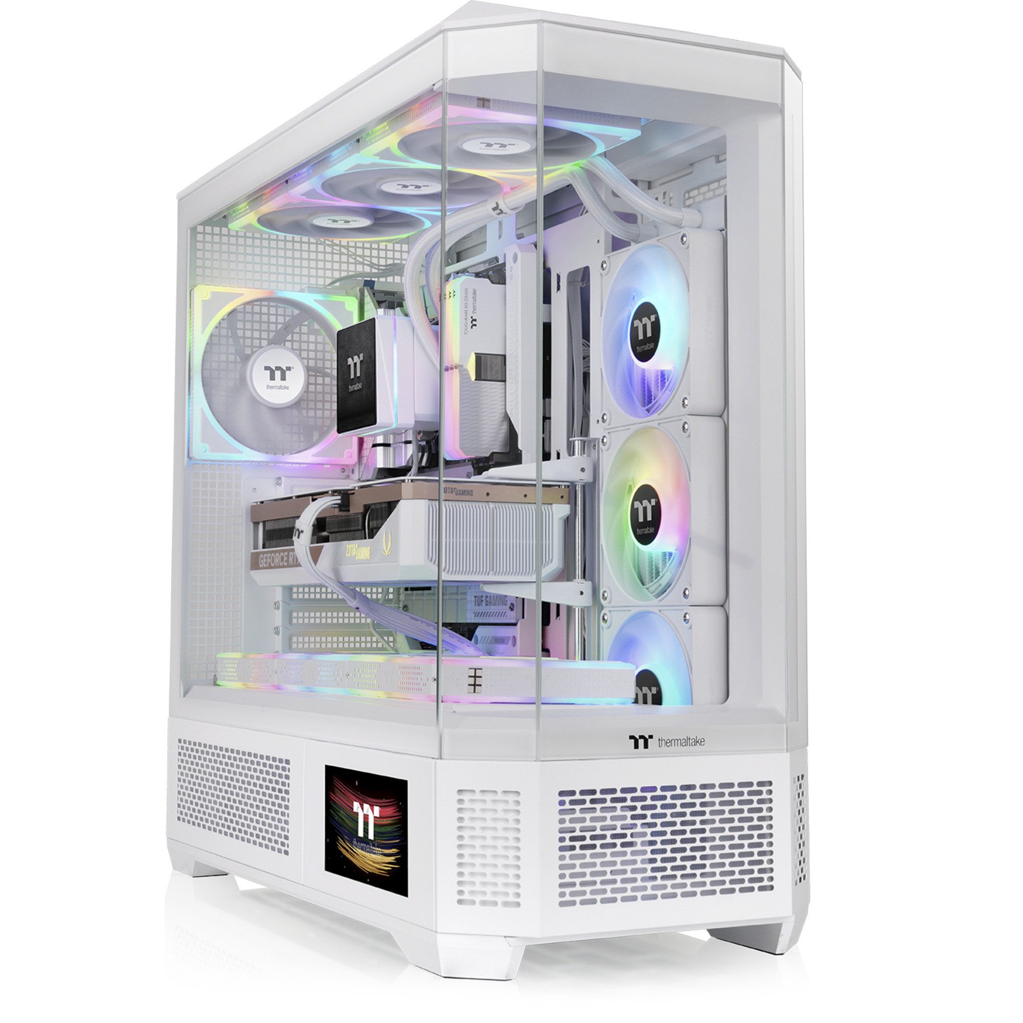 Thermaltake Корпуса ПК Thermaltake View 600 TG Snow, Big-Tower-Gehäuse