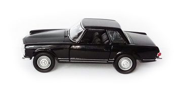 Modellauto MERCEDES-BENZ 1963 230SL Metall Modellauto Modell Auto Spielzeugauto Kinder Geschenk 3 (Schwarz)