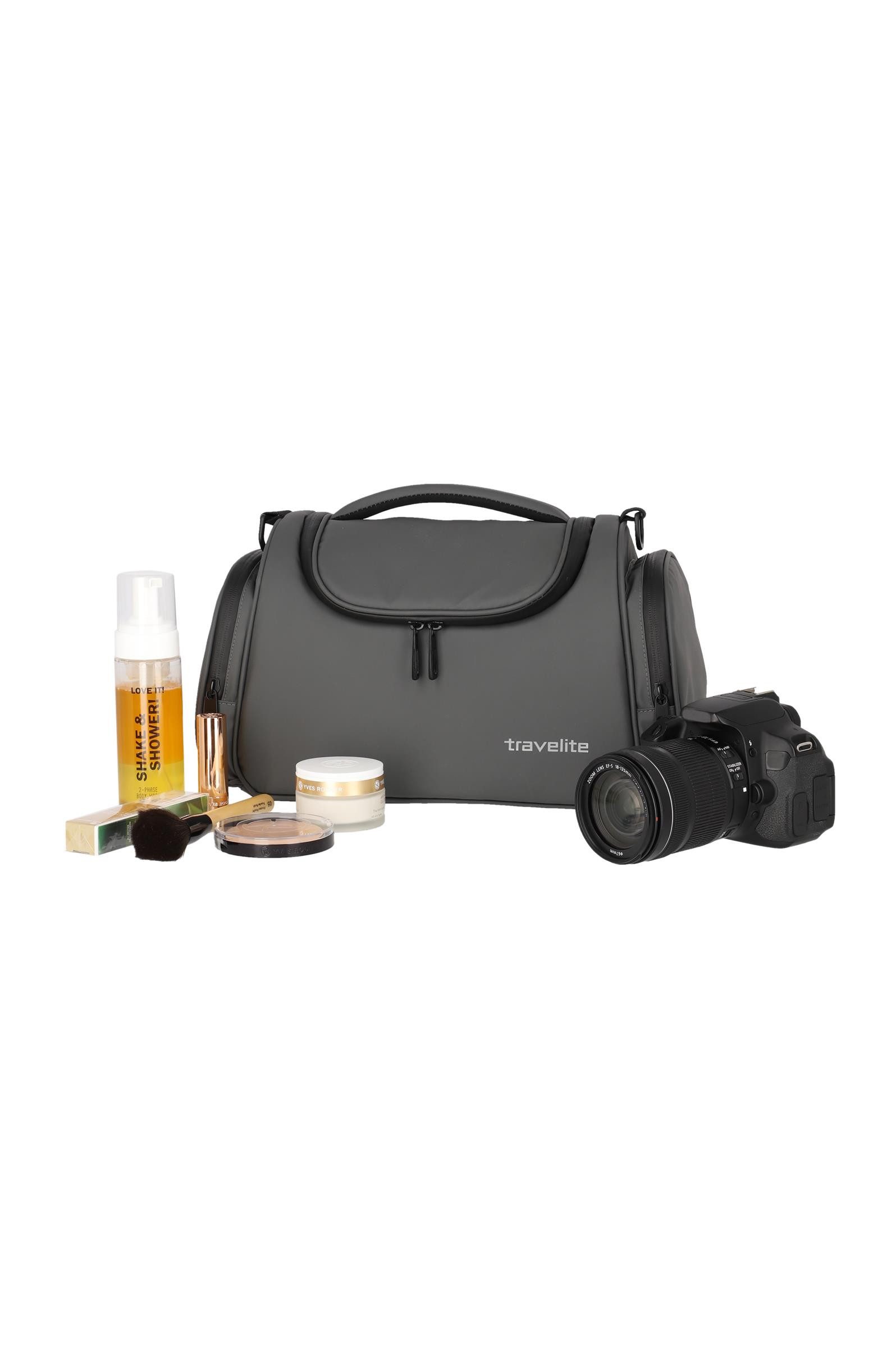 travelite Kulturbeutel Travelite BASICS Multibag, Anthrazit