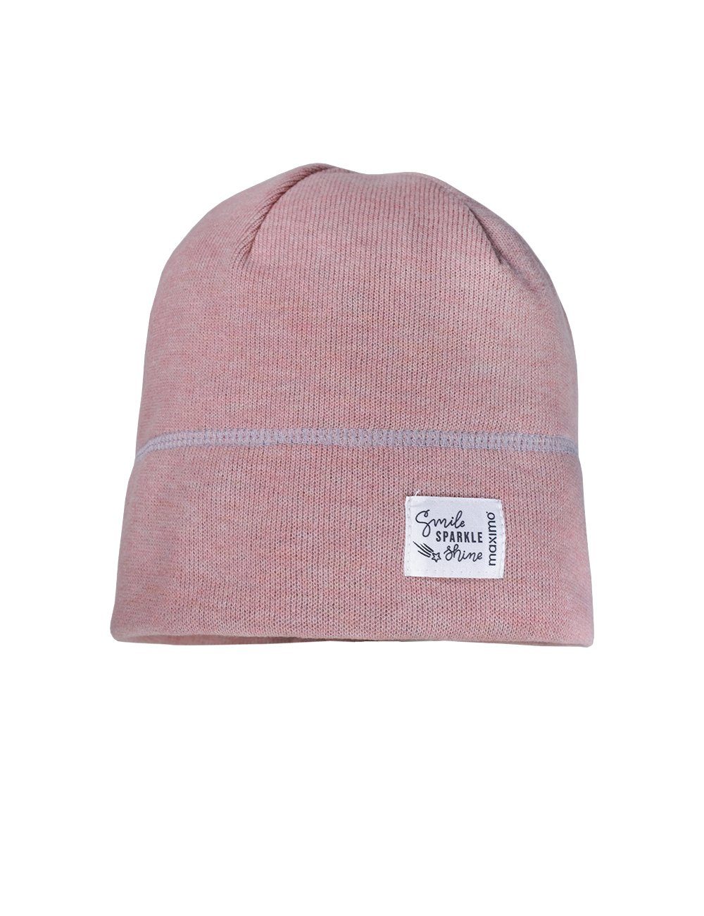 rosameliert/graumeliert Beanie in Germany MAXIMO Made two-one KIDS-Beanie,