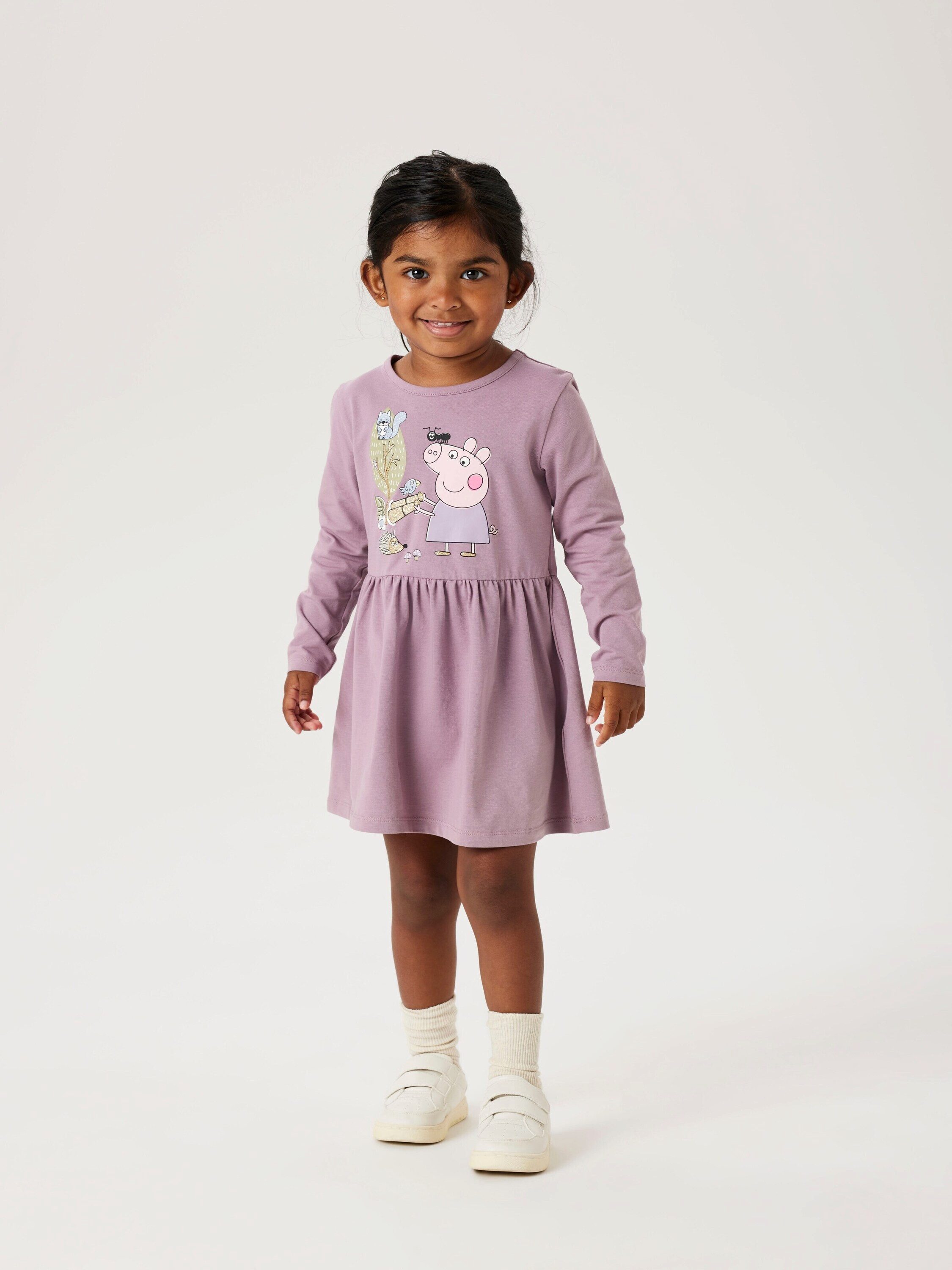 Name It Jerseykleid NMFDyffi Peppa (1-tlg) Drapiert/gerafft günstig online kaufen