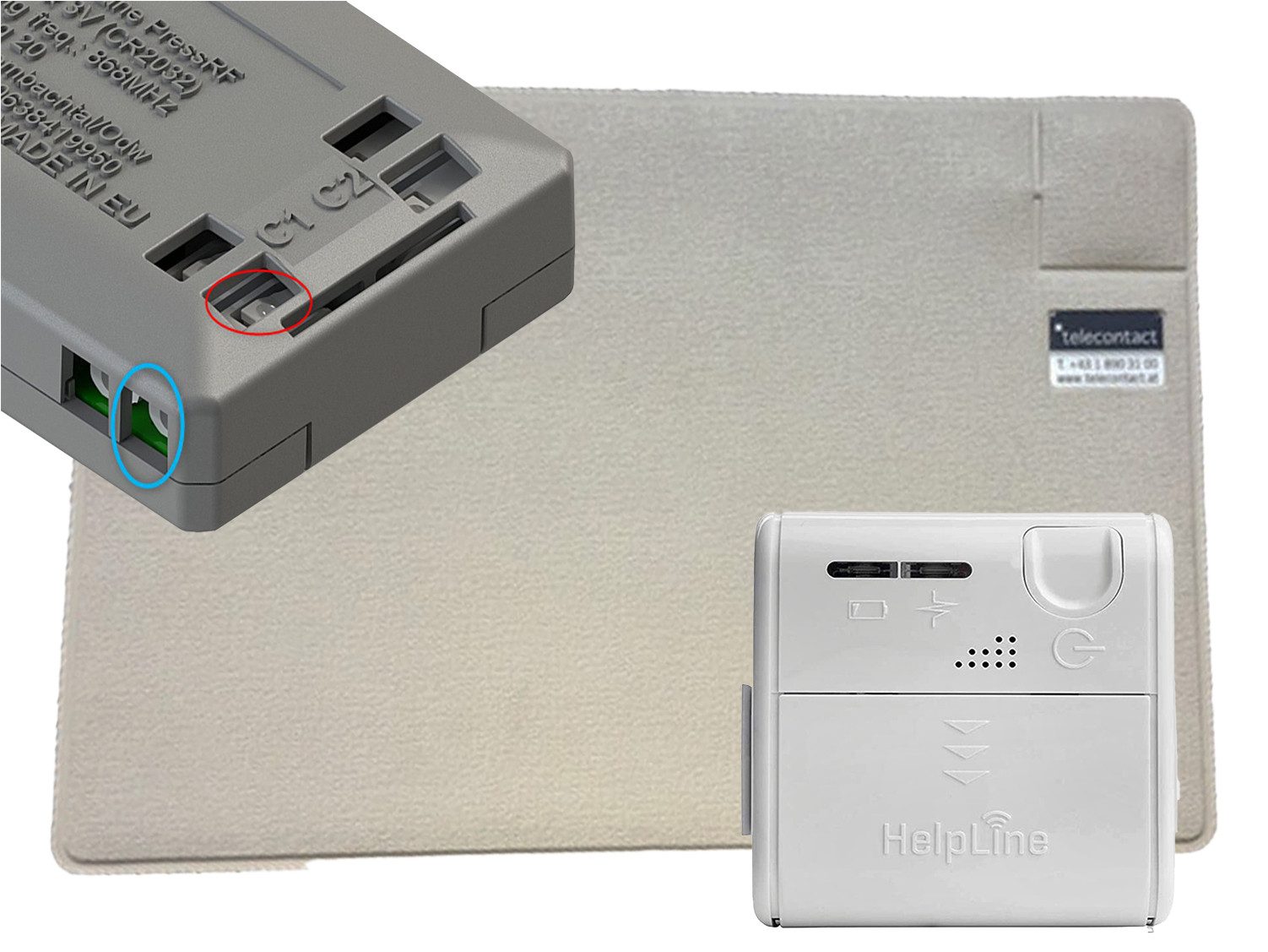 HelpLine by Eiflaender & Soehne Alarmtrittmatten Alarmanlage