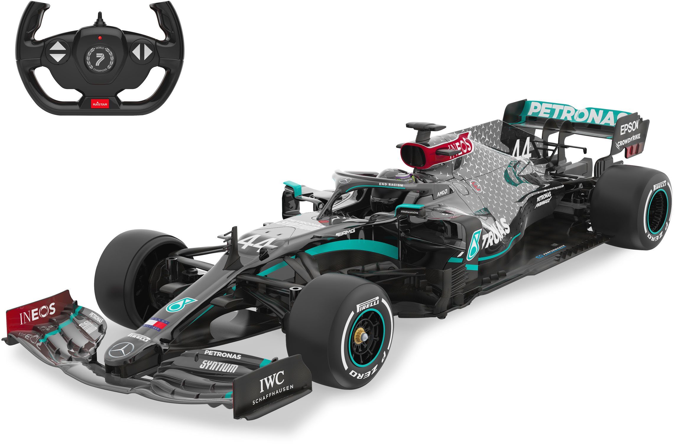 Jamara RC-Auto Mercedes-AMG F1 W11 EQ Performance 1:12, 2,4 GHz, offiziell lizenziert