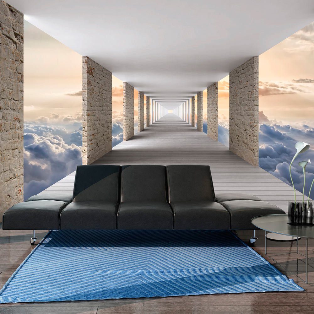 KUNSTLOFT Vliestapete Skyward Travel 2x1.4 m, halb-matt, lichtbeständige Design Tapete