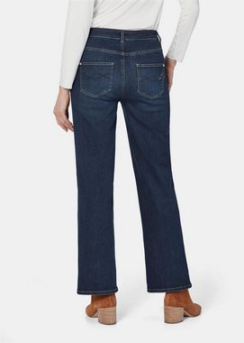 GOLDNER Bequeme Jeans Denim Jeans mit weitem Bein