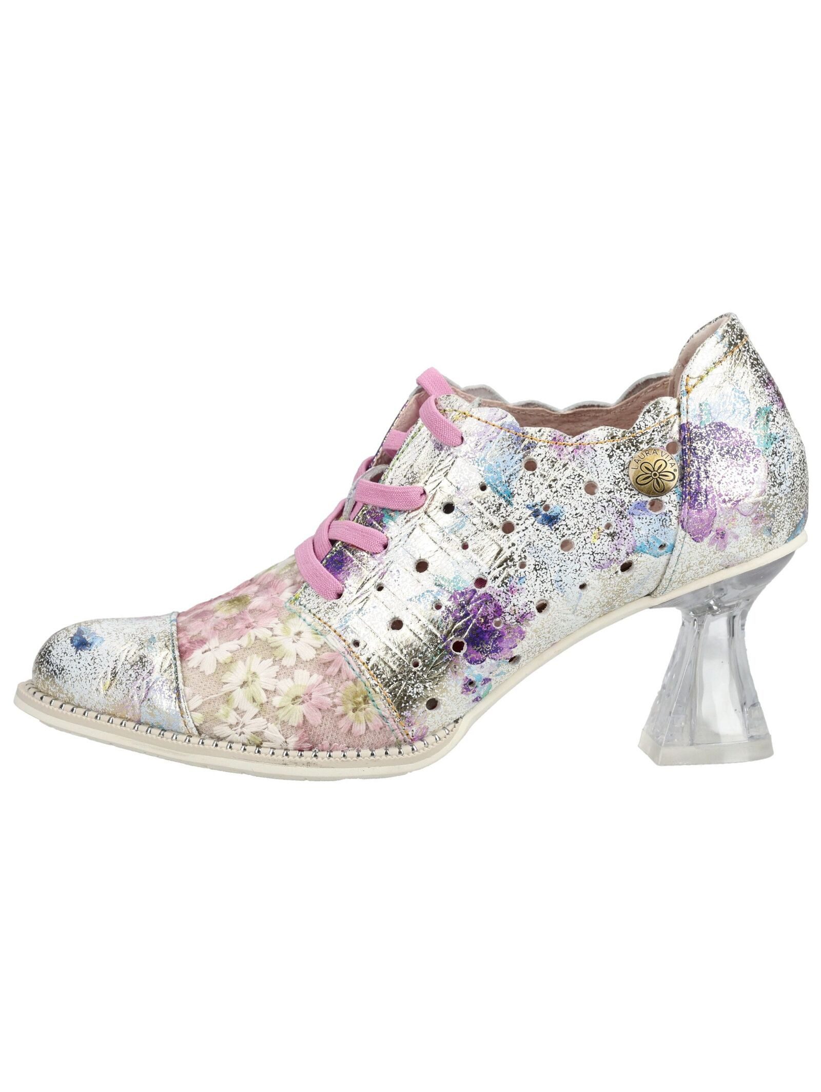 LAURA VITA LAURA VITA Pumps Leder/Textil Schnürpumps günstig online kaufen