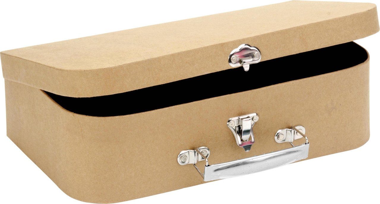 Glorex Dachpappe Glorex Handkoffer Pappe 18 x 7 x 7 cm