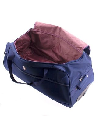 GLADIATOR Reisetasche mit Rollen - 72 cm - 76Liter - Rollentasche, Trolleytasche, Gewicht: 2,4 kg, Trolley-Reisetasche Sporttasche - schwarz, blau od. rot