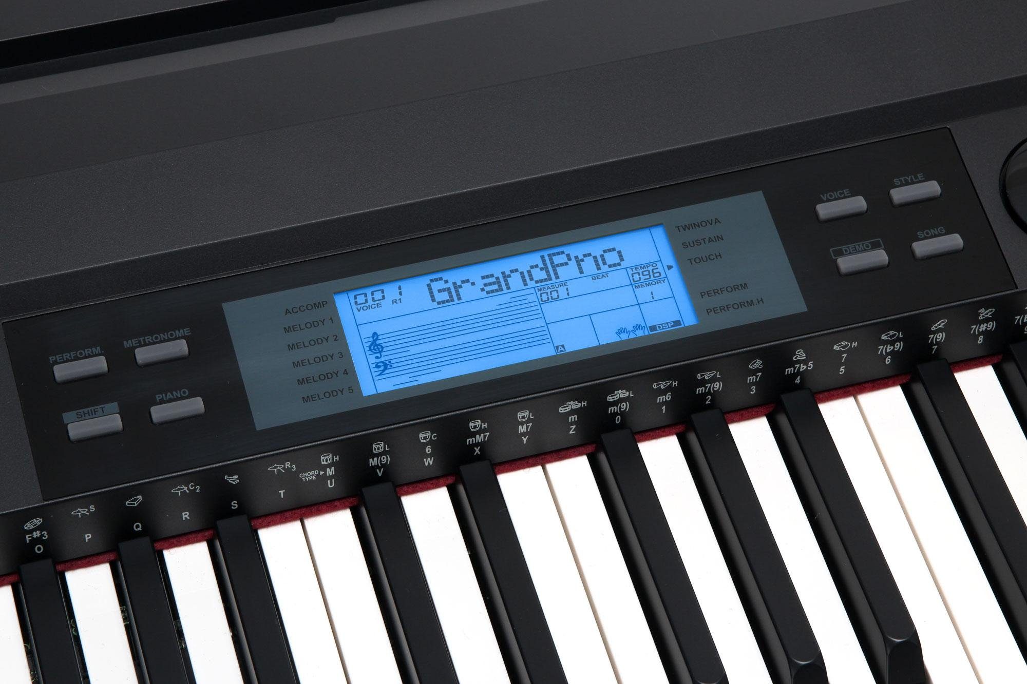 Classic Cantabile Stage-Piano SP-250 Stagepiano - 88 echte Hammertasten mit Anschlagdynamik, Klaviatur mit Splitfunktion, Lernmodus, USB-MIDI (In/Out)