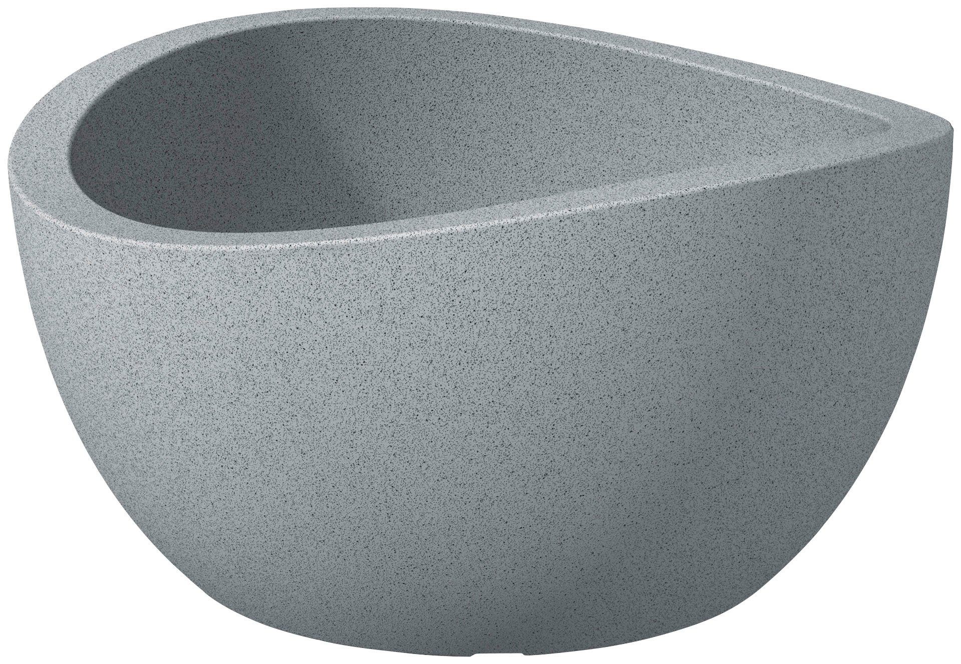 Blumentopf WAVE BOWL Scheurich 40/252 grau GLOBE