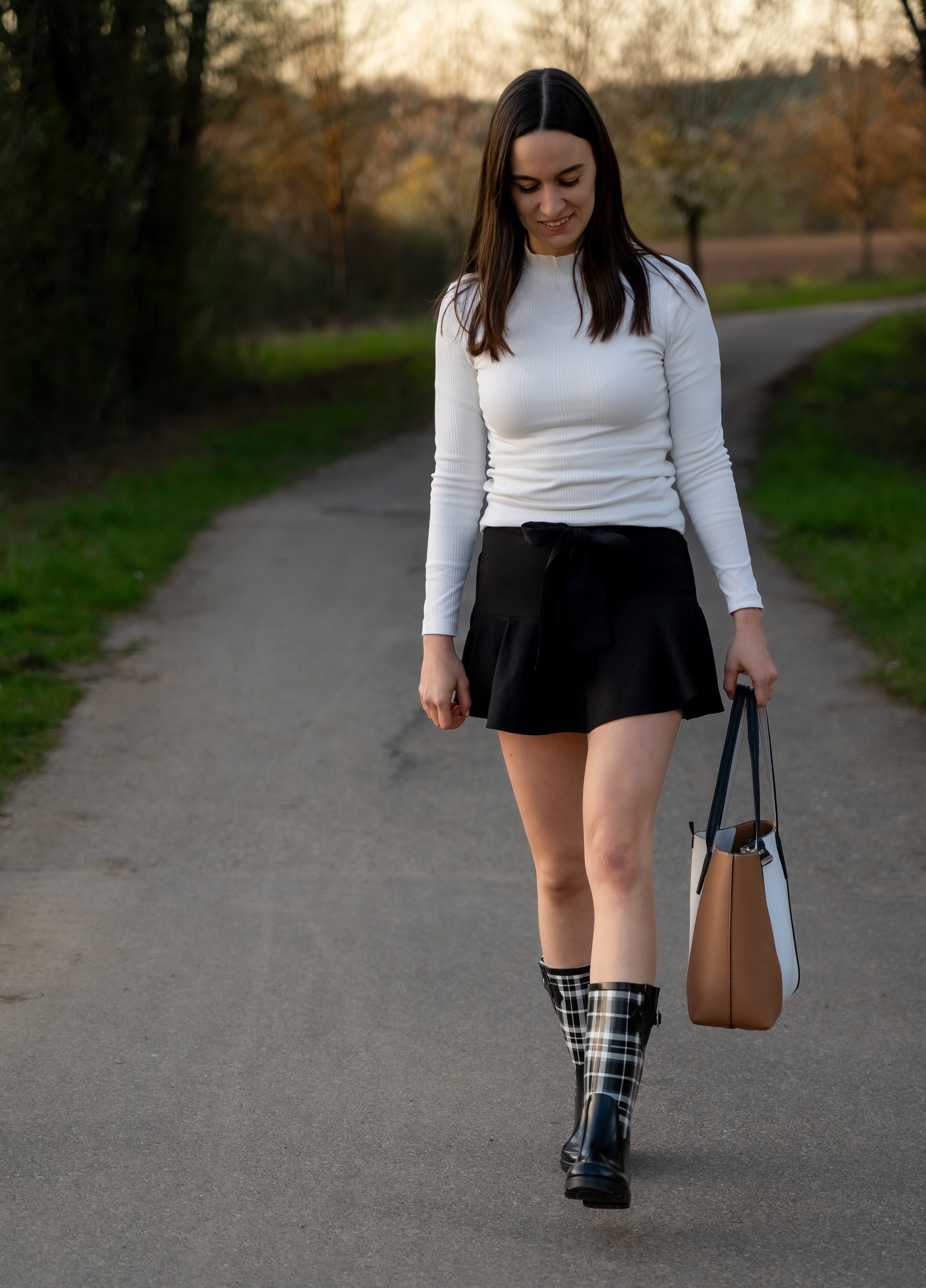 Beck Damen Gummistiefel Pepita Gummistiefel (wasserdichter Stiefel, für tro günstig online kaufen