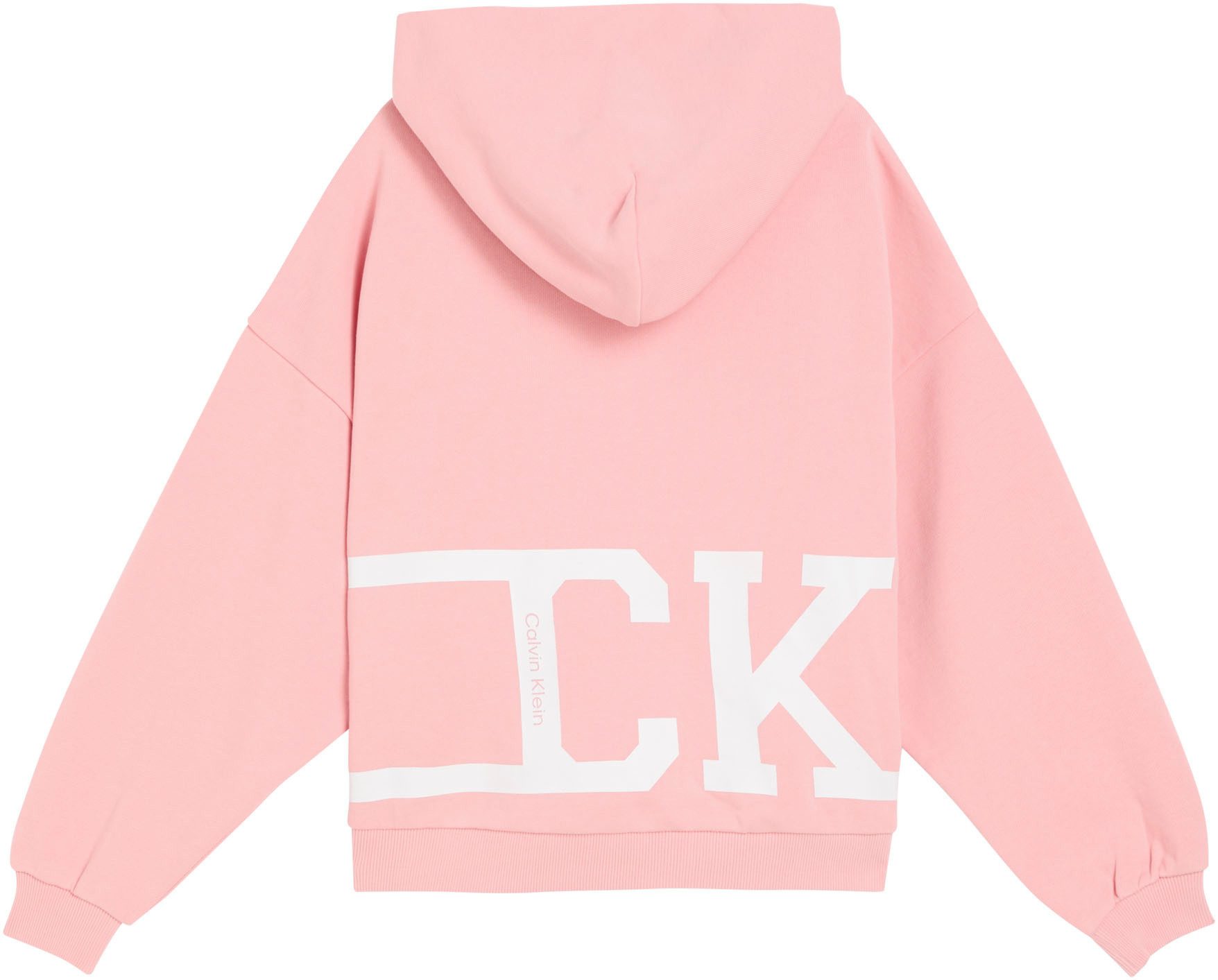 Calvin Klein Jeans Kapuzensweatshirt HOODED SWEATSHIRT Regular fit für Kinder mit Kapuze – Bild 5 von 5