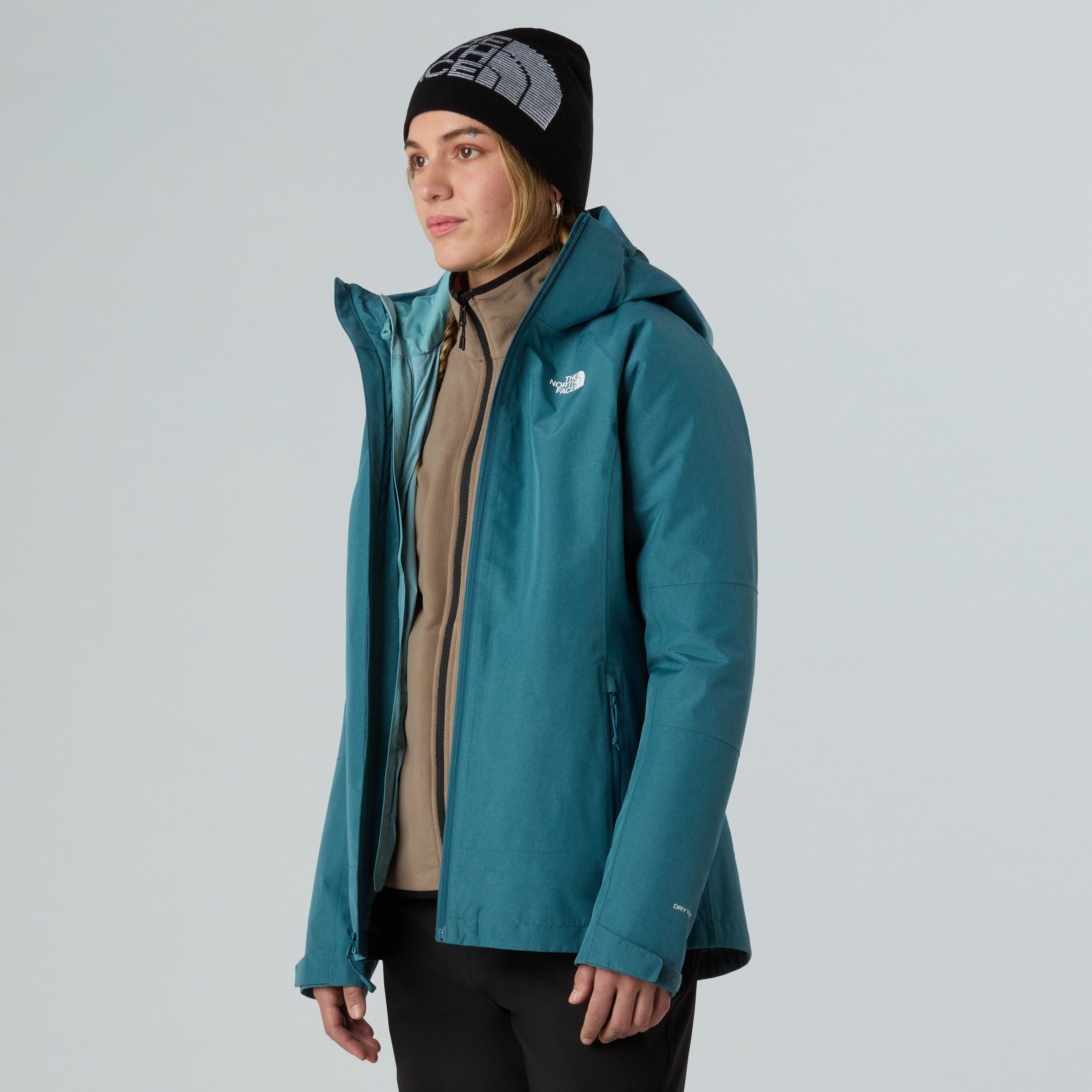 The North Face 3-in-1-Funktionsjacke W INLUX TRICLIMATE - EU für verschiedene Wetterbedingungen, mit DryVent™-Außenjacke