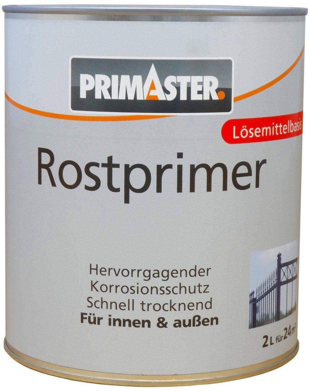 Metallschutzlack Primaster Rostprimer 2 L grau matt