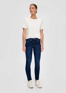 s.Oliver 5-Pocket-Jeans Jeans Izabell / Skinny Fit / Mid Rise / Skinny Leg Waschung