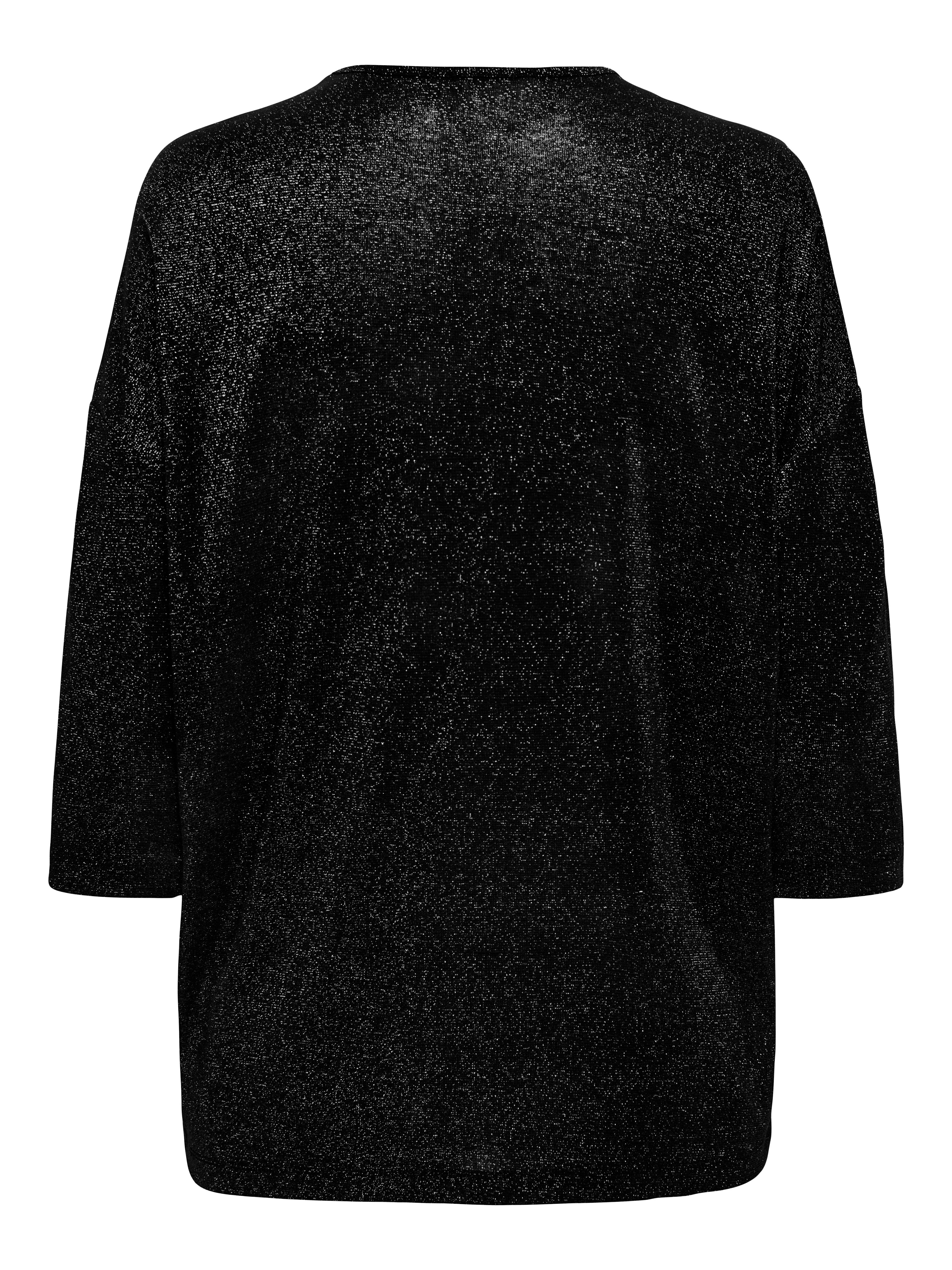 ONLY CARMAKOMA Oversize-Shirt CARSILVERY GLAMOUR LUREX günstig online kaufen