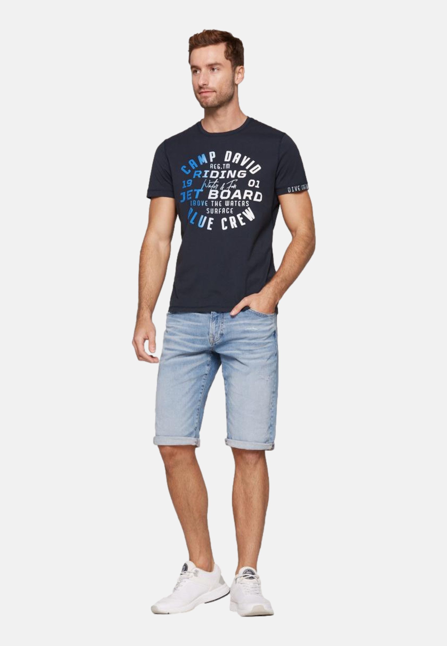 CAMP DAVID T-Shirt T-Shirt Kurzarmshirt (1-tlg., günstig online kaufen