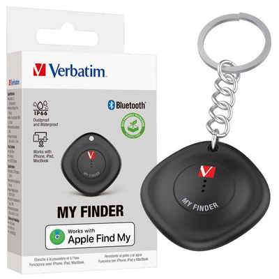 Verbatim 32130 Bluetooth Tracker MYF-01 - 1er Pack GPS-Tracker (Schlüsselanhänger Gegenstandsfinder Standorttracker Positionsfinder)