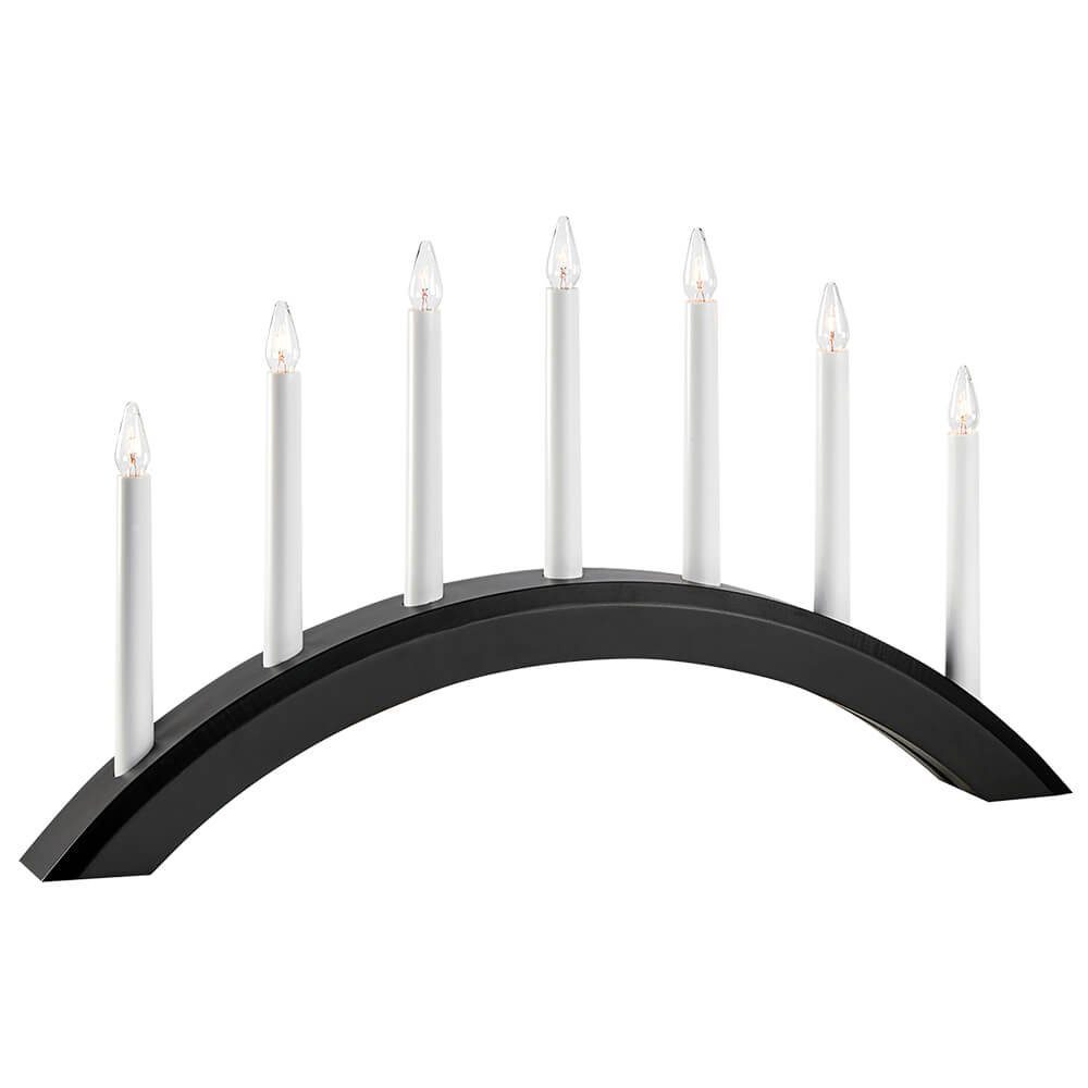 Markslöjd Sweden Schwibbogen Markslöjd Lichterbogen Avento 7 x E10/34V/3W schwarz