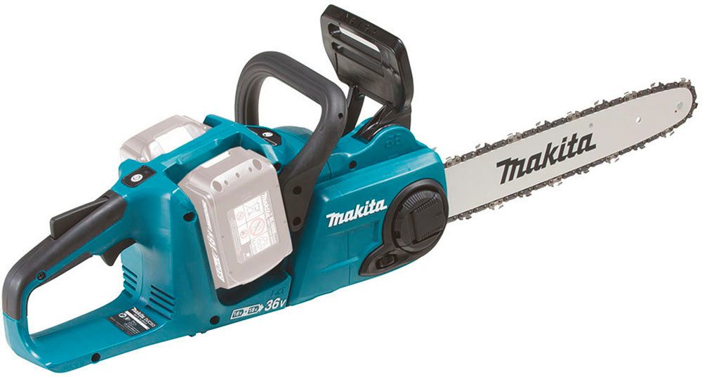Makita Akku-Kettensäge DUC353Z, 35 cm Schwertlänge, 2x18, 20 m/s, ohne Akku und Ladegerät
