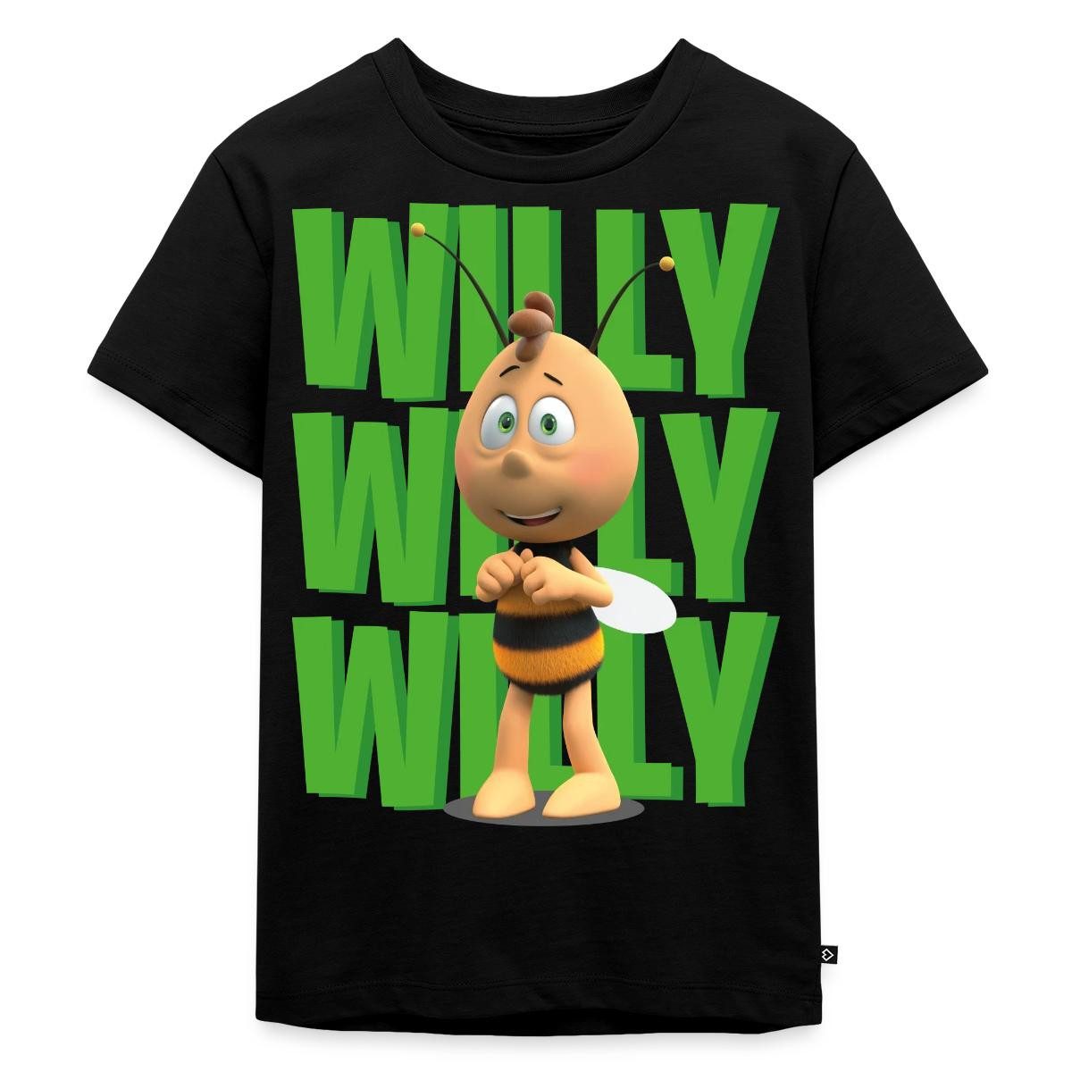 Spreadshirt T-Shirt Die Biene Maja 3 Das Geheime Königreich Film Willi Kinder Premium T-Sh (1-tlg)