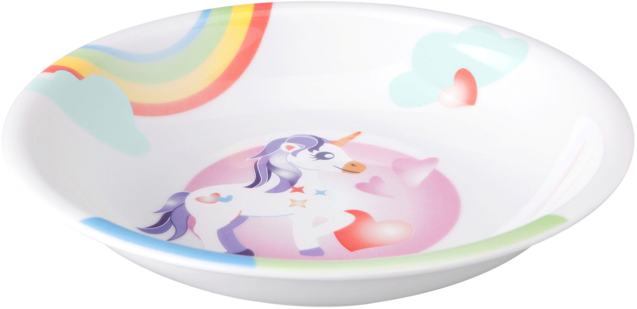 Seltmann Weiden Suppenteller Compact - Mein kleines Einhorn, (1 St), rund 20 cm