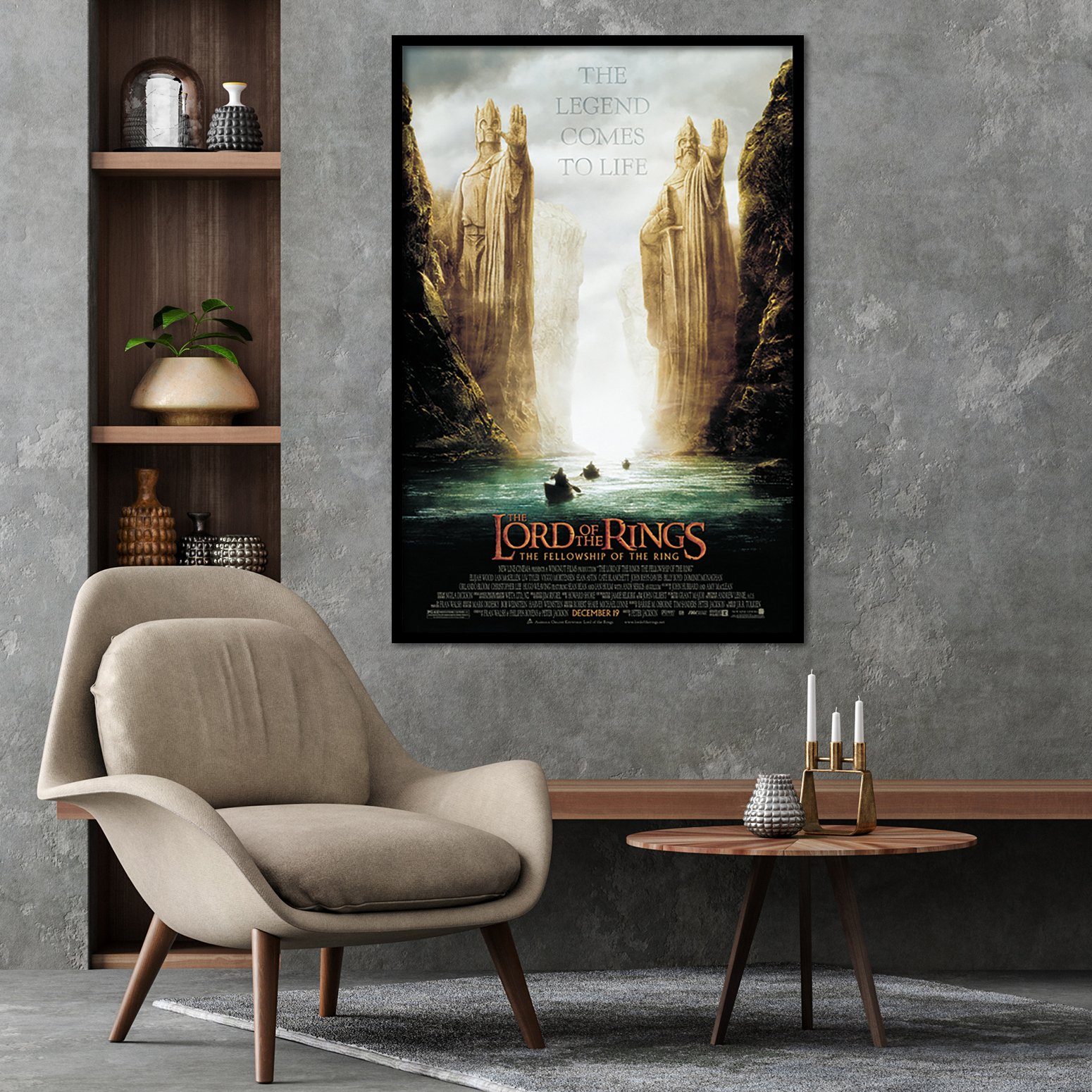 Close Up Poster Herr der Ringe Poster 61 x 91,5 cm 61 x 91,5 cm günstig online kaufen